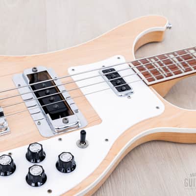 2002 Rickenbacker 4003 Neck Through Bass Mapleglo w/ Case, Paperwork image 6