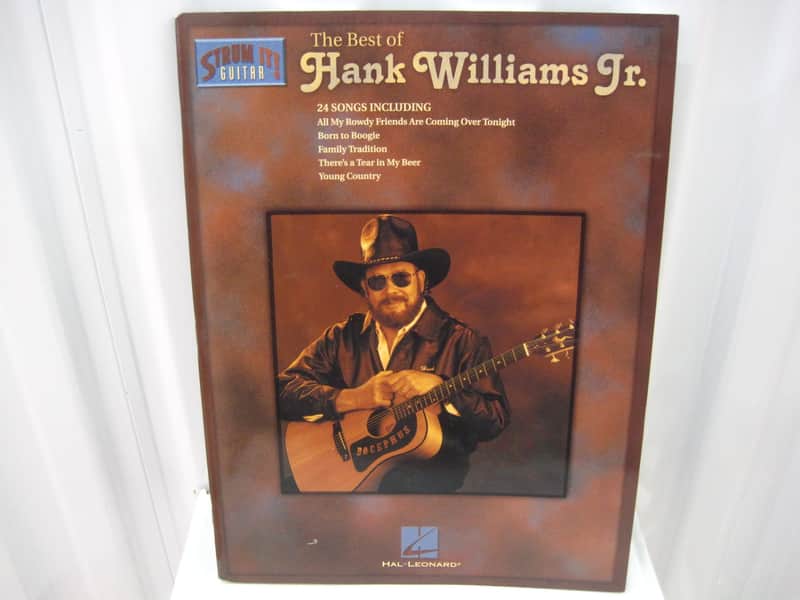 Best of Hank Williams Jr Strum It Guitar Songs Sheet Music Song Book Songbook image 1