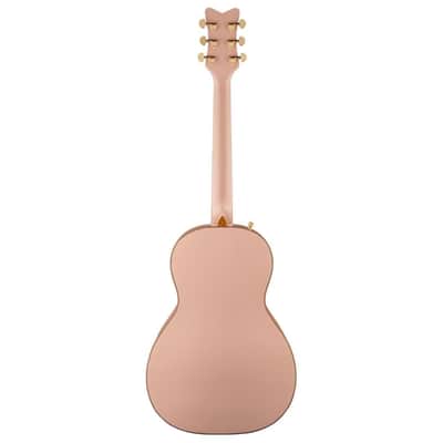 Gretsch G5021E Rancher Penguin Parlor Acoustic-electric Guitar - Shell Pink image 2