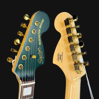 Squier Limited Edition Paranormal Troublemaker Telecaster Deluxe, Cadillac Green image 6