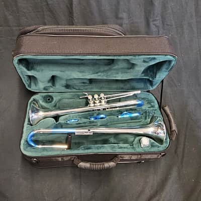 Schilke E3L Eb/D Trumpet - Silver w/ case image 19