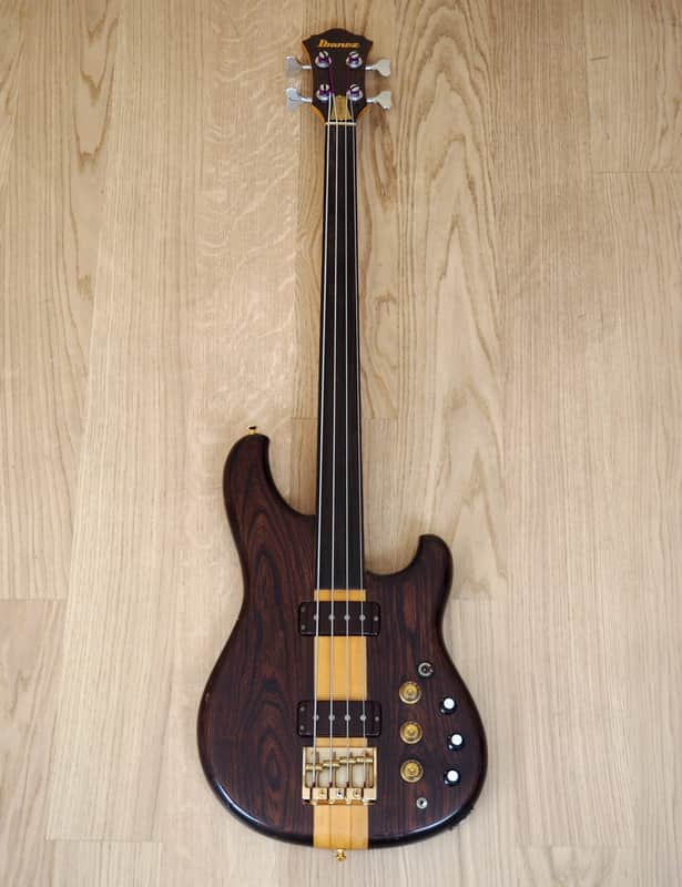 1980 Ibanez Musician Vintage Bass MC-940 Fretless Neck Thru Japan