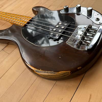 1978 Musicman Stingray Bass Guitar Mocha image 3