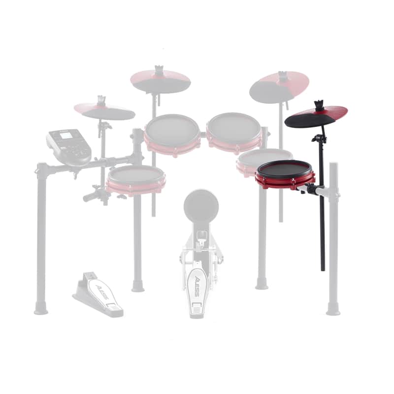 Alesis Nitro Mesh Special Edition 8" Tom / 10" Cymbal Expansion Pack image 1