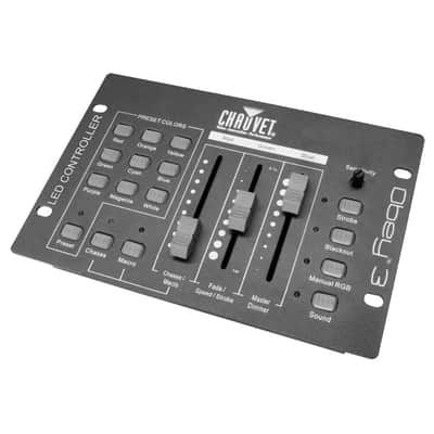 Chauvet DJ Obey 3 RGB 3-Channel Universal Wash Light 3-Pin DMX-512 Controller image 1