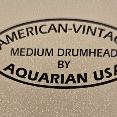 Aquarian 14" American-Vintage Medium Drumhead w/ OVERSIZED Hoop image 4
