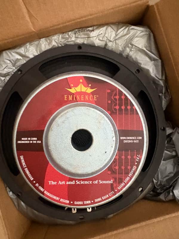 Ampeg Eminence 86-510-04 4 Ohm 10" 100 Watt Speaker for SVT410HLF and SVT210HE image 1