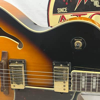 Epiphone Joe Pass Emperor-II Hollow Body Electric Guitar with Case image 4