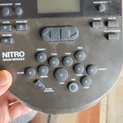 Alesis Nitro Mesh Kit Electronic Drum Set 2010s - Black image 1