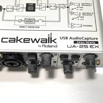 Cakewalk UA-25EX USB Audio Interface 2010 Silver image 10