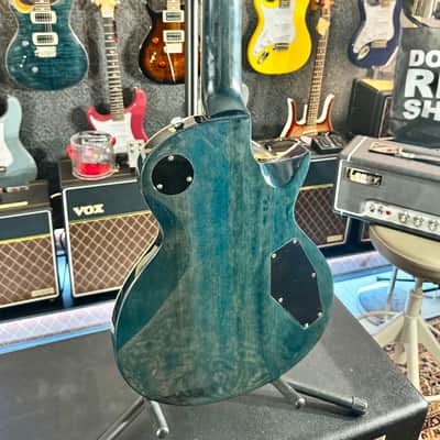 ESP LTD EC 256FM CB ZURDO / LEFTY/ GAUCHER - COBALT BLUE image 12