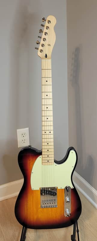 Esquire Partscaster w/ Brad Paisley Secret Agent - C.S. Bridge P/U - 3 Color Burst image 1