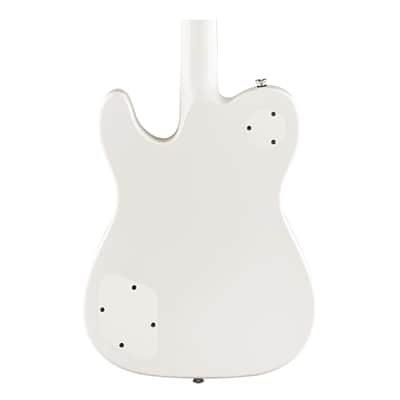 Used Fender Jim Adkins JA-90 Telecaster Thinline - White w/ Laurel FB image 7