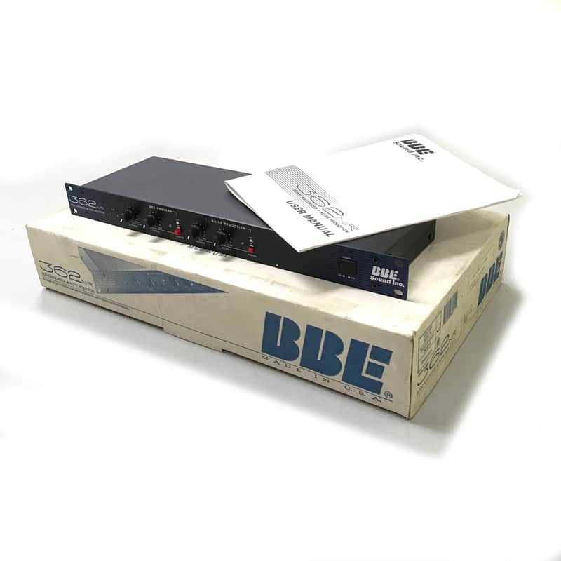 BBE 362NR Dual-Channel Sonic Maximizer with Noise Reduction image 1