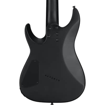 Schecter Damien-7 Multiscale Electric Guitar, 7-String, Satin Black image 7