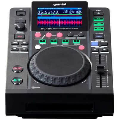 Gemini MDJ-600 Professional USB/CD/MIDI DJ Media Player w/ Color Screen image 2