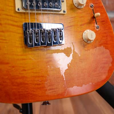 Jackson USA Custom Shop Swee-Tone Prototype #6 Washed Cherry Burst Early 2000s w Gator Hard Shell Case (video demo) image 16