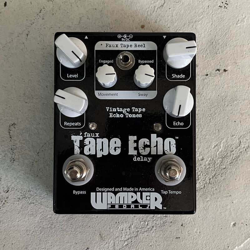 Wampler Faux Tape Echo 2010s - Black image 1