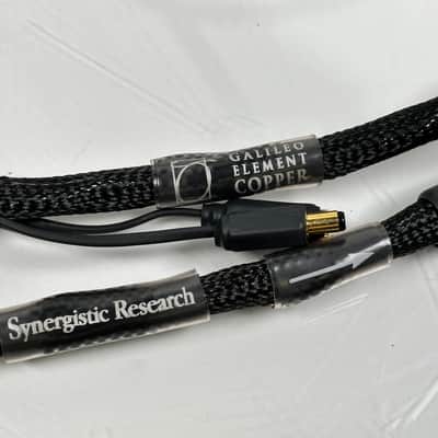 Synergistic Research Galileo Element Copper 2m RCA Cable Single w/ Power Supply image 6