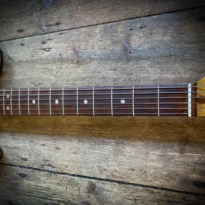 1973 Fender Telecaster in Blonde finish with rosewood neck & later hard shell case image 8