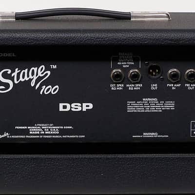 Fender STAGE 100 Solid State Guitar Amp Head (100watts@8 ohms 160watts@4 ohms!) image 6