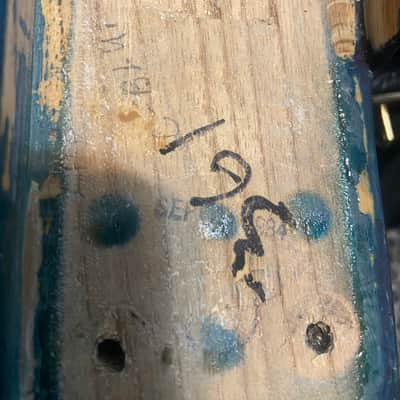 G&L El Toro Bass, Lefty, OHSC, Likely NOS 1991 - Blue image 15