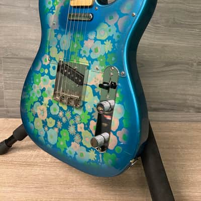 Fender TL-69 BFL Blue Flower Telecaster Electric Guitar Crafted In Japan Paisley Blue Floral Guitar w/ Case#2463 image 6