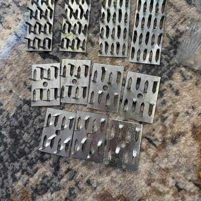 ATS Acoustics Lot of Impaler Acoustic Panel and rotofast Mounting Hardware - silver nd yellow image 3
