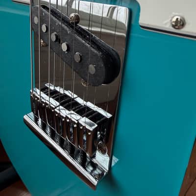2025 Fender Custom Shop Telecaster Custom Deluxe W25 NOS - Taos Turquoise image 5
