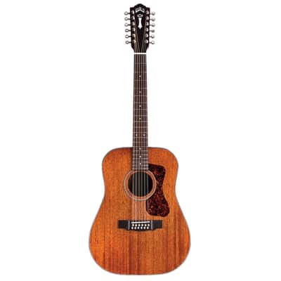 Guild D-1212 Dreadnought 12-String Acoustic Guitar - Natural image 2
