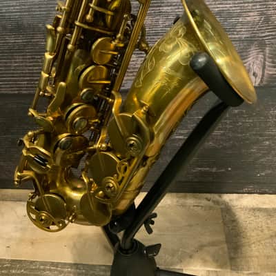 P. Mauriat System 76 Alto Saxophone SYSTEM-76AUL - Unlacquered Raw Brass image 3