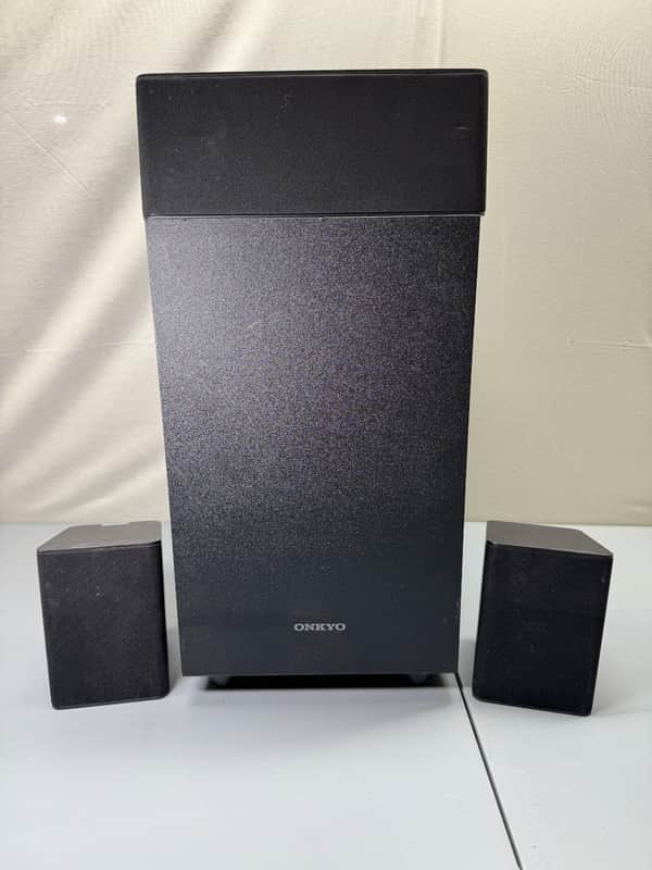 Onkyo SKW-398 Home Theater System 3.1 Channel Subwoofer 3 Front Speakers image 1