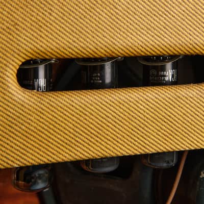 1954 Fender 5D5 Wide-Panel Pro 1 x 15" Guitar Combo image 6