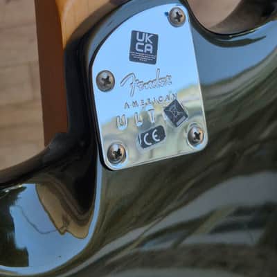 Fender American Ultra Stratocaster HSS 2022 - Texas Tea image 9