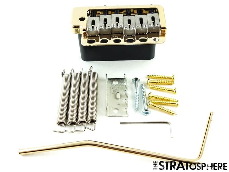 *NEW Wilkinson Vintage TREMOLO for Fender Stratocaster Strat Gold WVP6-GD image 1