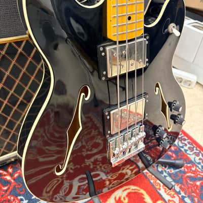 Fender Starcaster bass 2016 - Black image 3