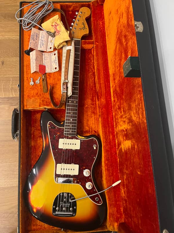 1966 Fender Jazzmaster w/ original paperwork etc.