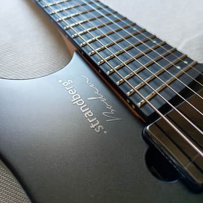 Strandberg Guitars Boden Metal NX 7 Tremolo - Black Granite, Fishman Fluence Multiscale Headless image 6