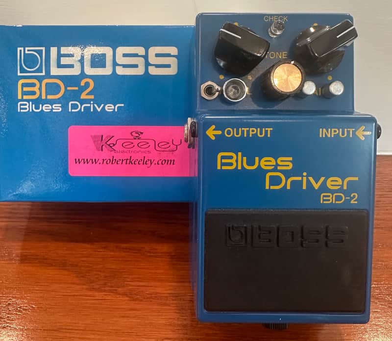 NEW PRICE!! Keeley Freak of the Week #3 “Flux Driver” – 2002 Custom BOSS BD-2 Mod – Hand Signed – EXTREMELY RARE image 1