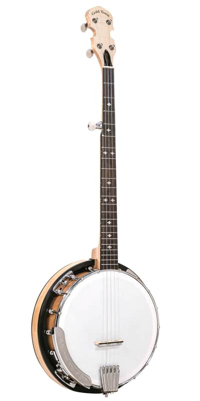 Gold Tone CC-100RW Cripple Creek Resonator Banjo, Wide Fingerboard, with Bag image 1