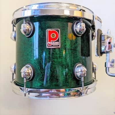 Premier Genista 5pc Drum Set In Terraverde Green Lacquer. image 2