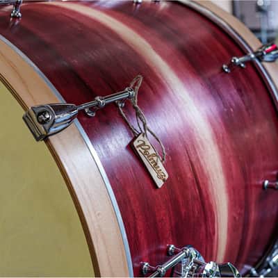 Polmuz Maple Model 1 - 22/12/16/14SD - Artist Red Jatoba Fade image 9