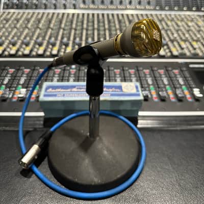 AKG/Telefunken D 19 B Cardioid Dynamic Microphone 1960s - Gold/Gray image 2