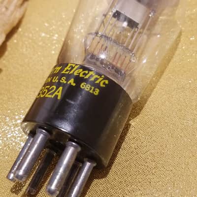Western Electric ONE (1) 352A triode duodiode AT1000 TESTED Vacuum Tube IOB Audio 1968 image 6