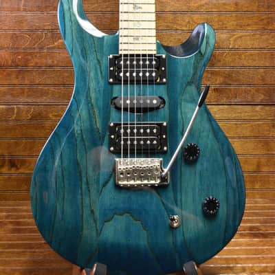 PRS SE Swamp Ash Special Electric Guitar - Iris Blue w/gig bag image 1