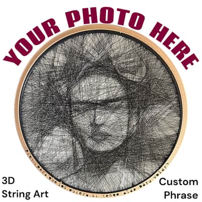 Custom Band Logo String Art Wall Decor – Personalized Music Studio Sign image 3