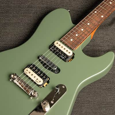 Godin Radium RN SF Matte Green 2025 Electric Guitar w/Deluxe Gig Bag image 4