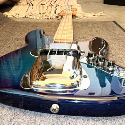 Fender 75th Anniversary Jazz Bass 2021 Drk Blue image 11