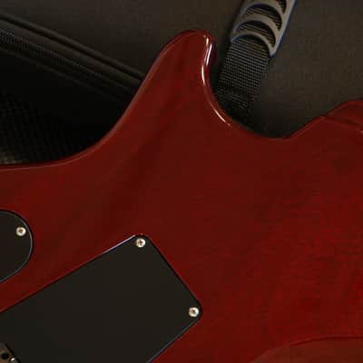 Minty! 2007 PRS Single Cut Tremolo 10 Top Electric Guitar Dark Cherry Monster Quilt + GB image 13