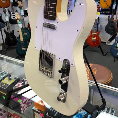 Fender Jimmy Page Signature Telecaster Journeyman Relic®, Rosewood Fingerboard, White Blonde with Case image 5